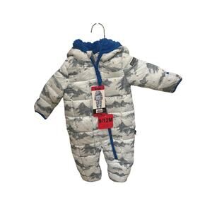 Spyder hooded snowsuit baby 9 / 12 mos boy/girl NWT unisex new